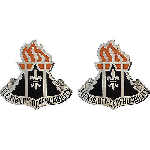 Army Crest: 11th Signal Brigade - Flexibility Dependability