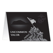 Marine Corps Greeting Card - Uncommon Valor