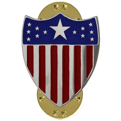 Original U.S. Army Enlisted Branch Insignia Pin-On Collar Set - US & Infantry