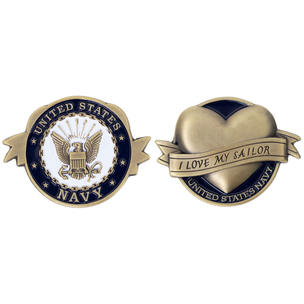 Coin: US Navy I Love My Sailor