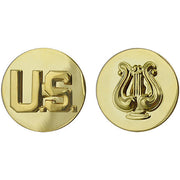 Army Enlisted Branch of Service Collar Device: U.S. and Musician