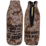 Marine Corps Desert Koozie: Bottle Cover with Zipper