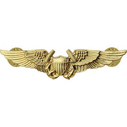Navy Badge: Navy Flight Officer - regulation size