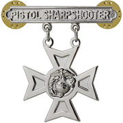 Marine Corps Qualification Badge: Pistol Sharpshooter
