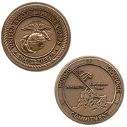 Marine Corps Coin: Honor Courage Commitment