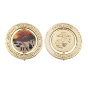 Marine Corps Spinner Coin:  2