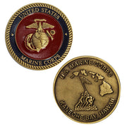 Coin: Marine Corps Kaneohe Bay Hawaii *NON-RETURNABLE/NON-REFUNDABLE*