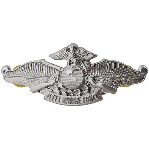 Navy Badge: Fleet Marine Force Enlisted mirror finish - regulation size