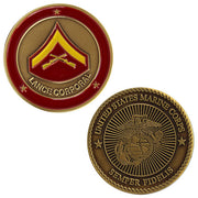 Marine Corps Coin: Lance Corporal *NON-RETURNABLE/NON-REFUNDABLE*