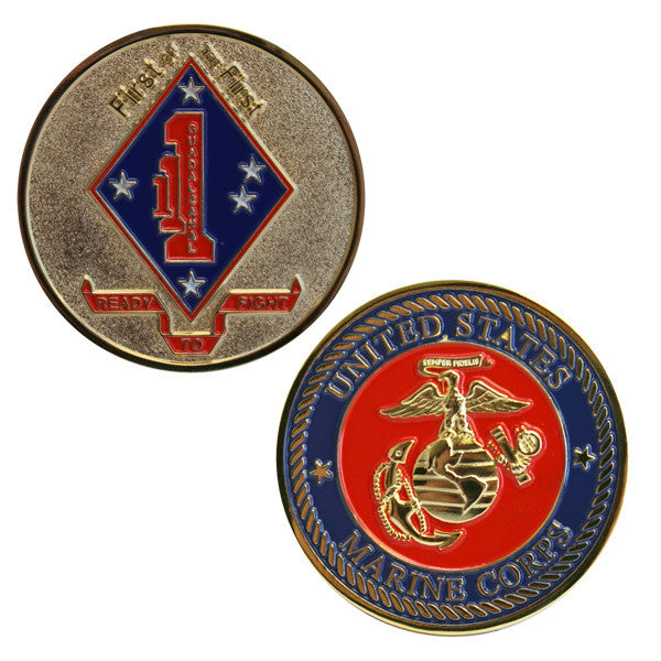 Coin: Marine Corps 1st Battalion 1st Marines