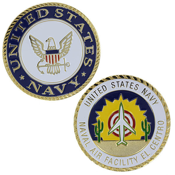 Navy Coin: United States Navy Naval Air Facility El Centro