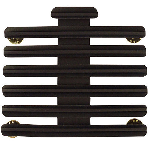 Black Metal Ribbon Mounting Bar for 19 Ribbons