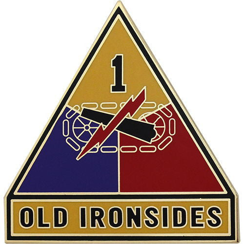 Army Combat Service Identification Badge (CSIB): 1st Armored Division