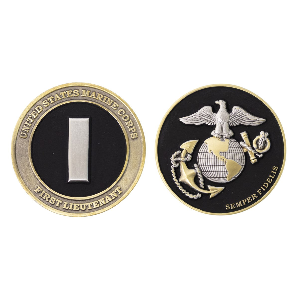 Marine Corps Coin: 1st Lieutenant 1.75"