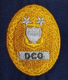 Coast Guard Badge: Enlisted Advisor E9 Command DCO: Ripstop fabric