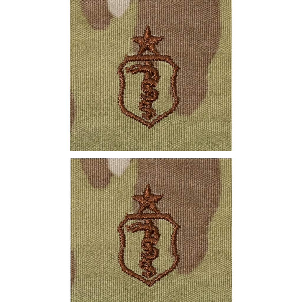 Air Force Embroidered Badge: Bio Medical: Senior - embroidered on OCP