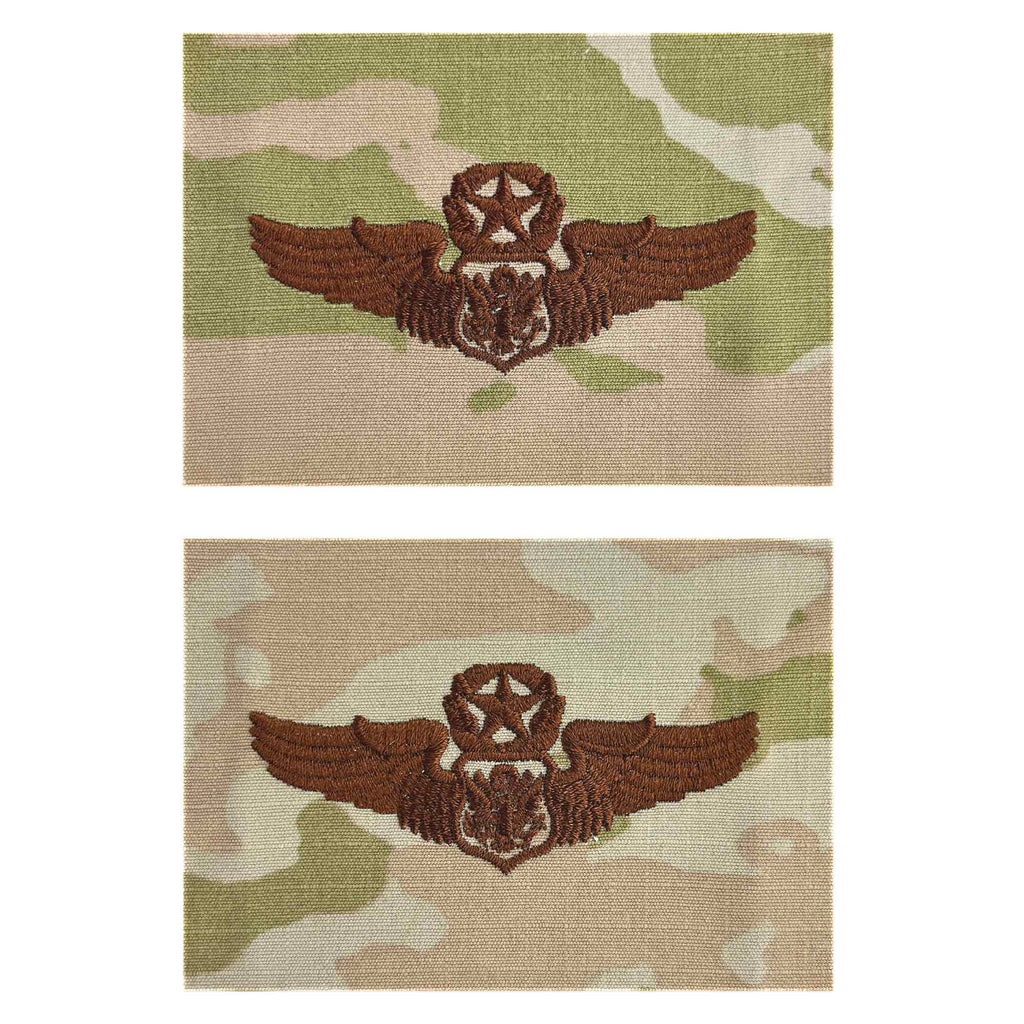 Air Force Embroidered Badge: Officer Aircrew: Master - embroidered on OCP