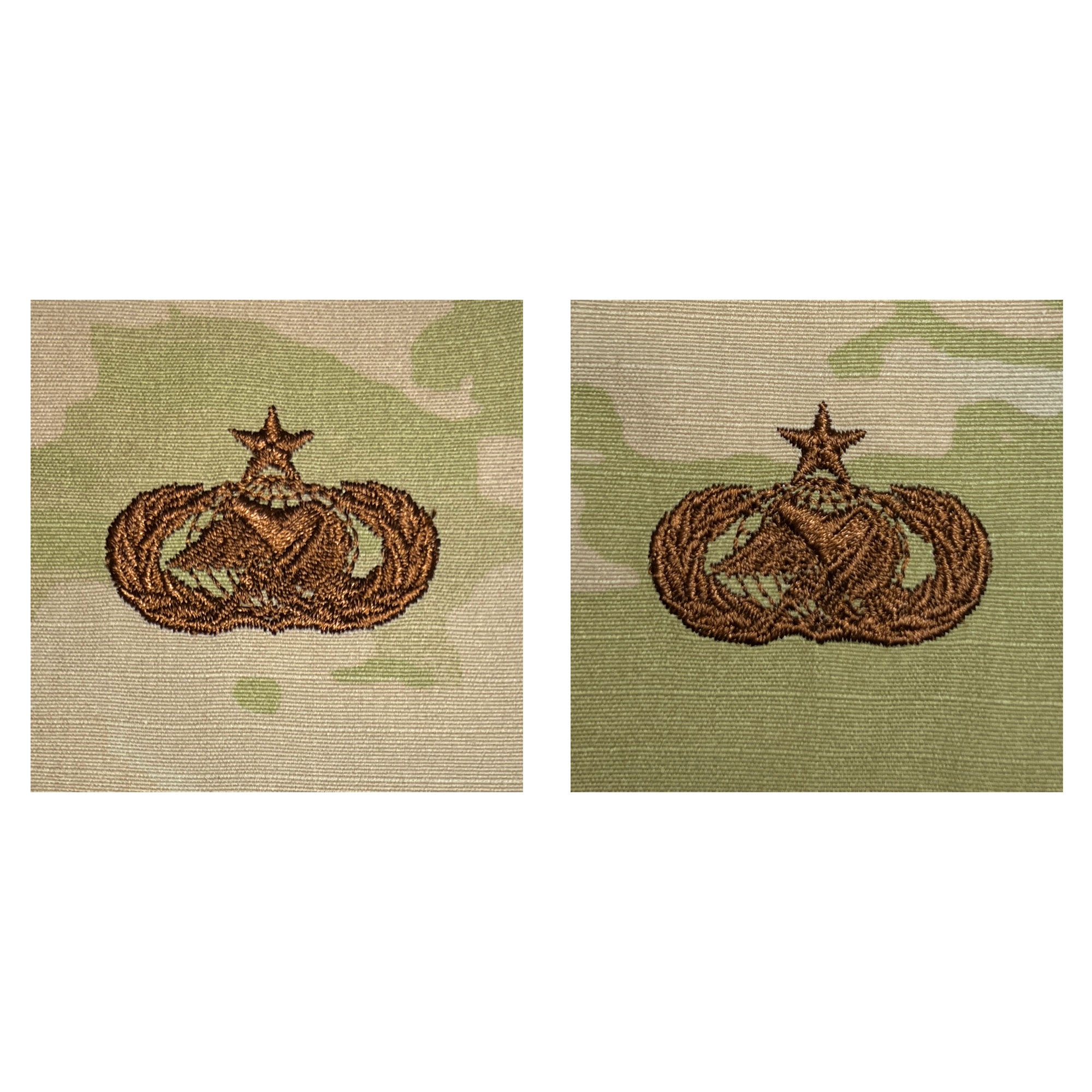 Air Force Embroidered Badge: Supply Fuels: Senior - embroidered on OCP