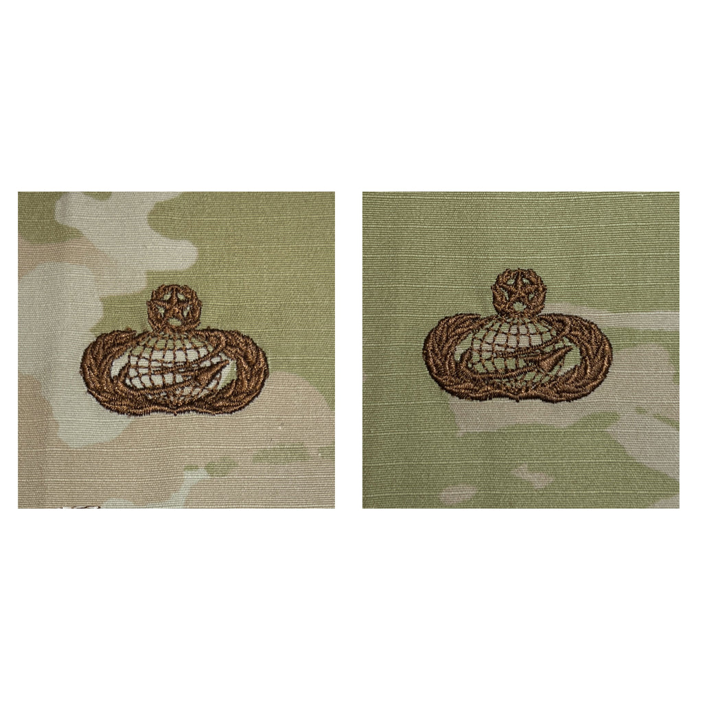Air Force Embroidered Badge: Manpower: Master - embroidered on OCP