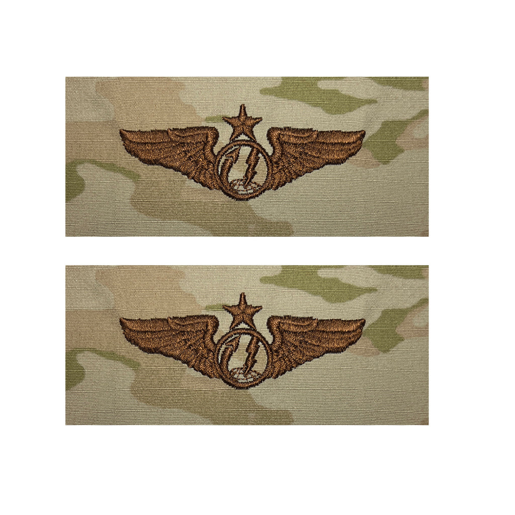 Air Force Embroidered Badge: Remotely Piloted Aircraft Sensor Operator: Senior - embroidered on OCP