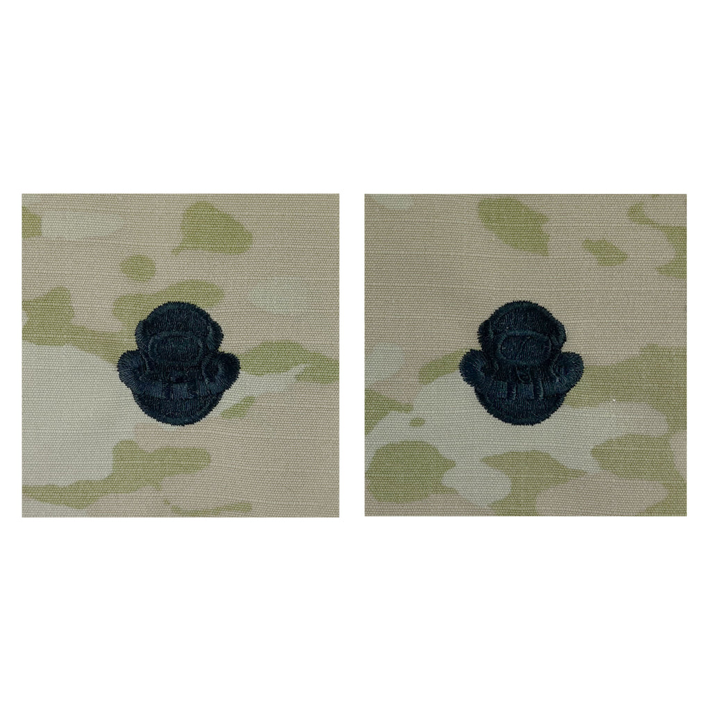 Army Embroidered Badge on OCP Sew On: Diver - Scuba