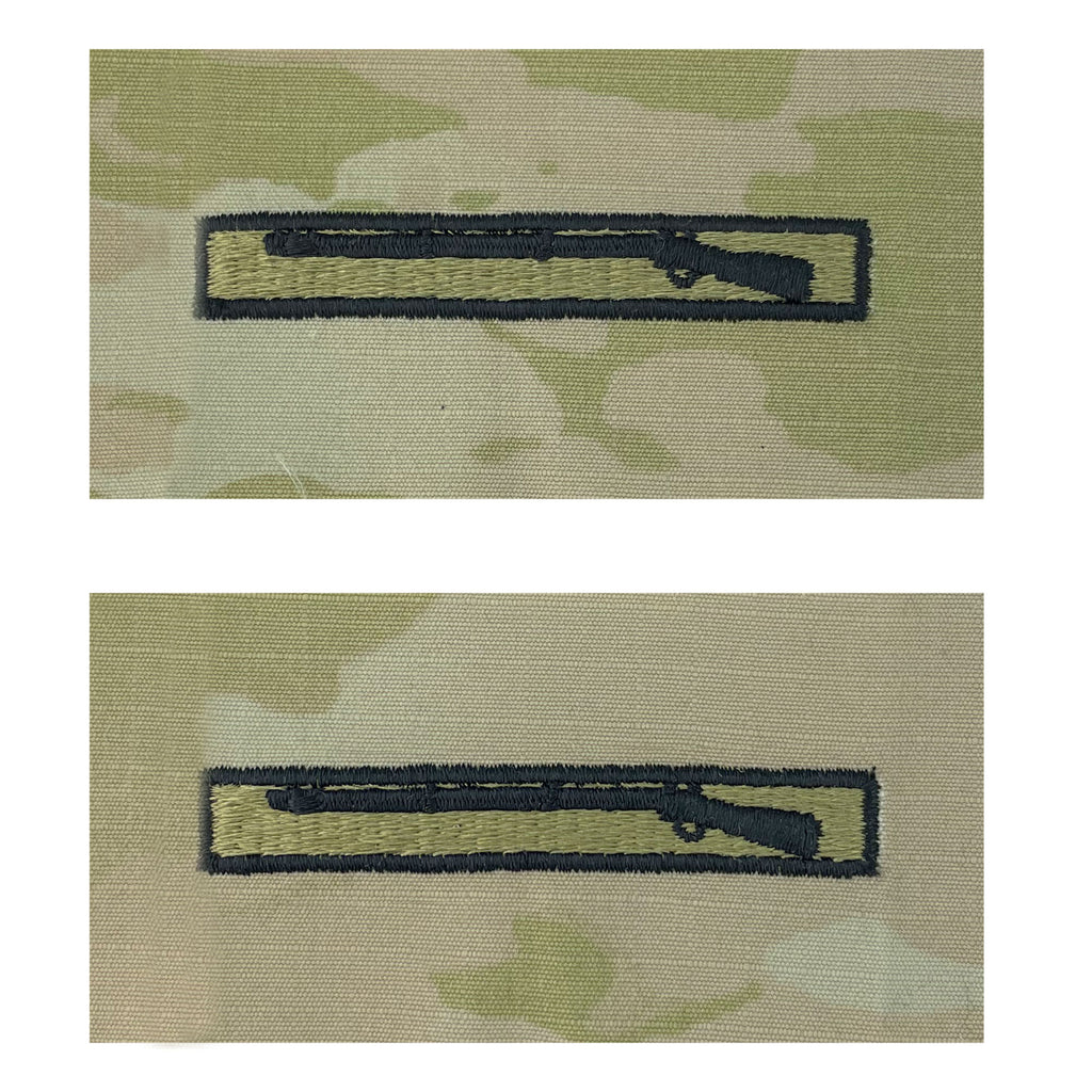 Army Embroidered Badge on OCP Sew On: Expert Infantry