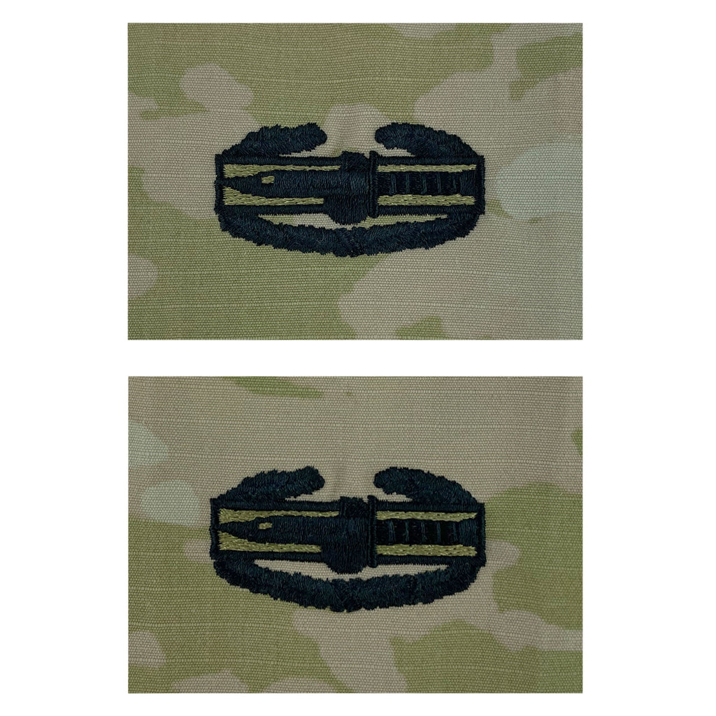 Army Embroidered Badge on OCP Sew on: Combat Action - 1st Award