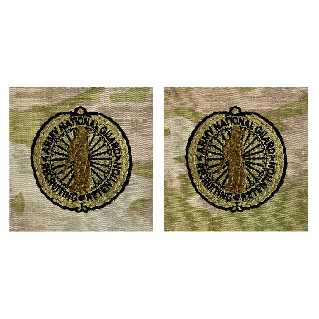 Army Identification Badge on OCP Sew On: Senior Army National Guard Recruiting and Retention