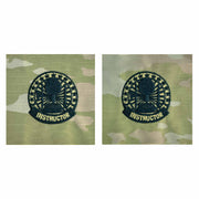 Army Embroidered Identification Badge on OCP Sew On: Basic Instructor