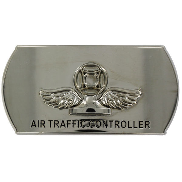 Navy Enlisted Specialty Belt Buckle: Air Traffic Controller: AC
