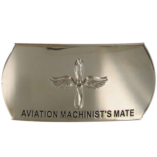 Navy Belt Buckle: Enlisted Aviation Machinist's Mate