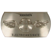 Navy Enlisted Specialty Belt Buckle: Aviation Electrician's Mate: AE