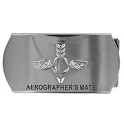 Navy Enlisted Specialty Belt Buckle: Aerographer's Mate: AG