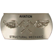 Navy Enlisted Specialty Belt Buckle: Aviation Structural Mechanic: AM
