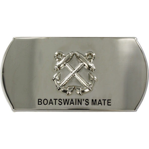 Navy Enlisted Specialty Belt Buckle: Boatswain's Mate: BM