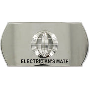 Navy Enlisted Specialty Belt Buckle: Electrician's Mate: EM