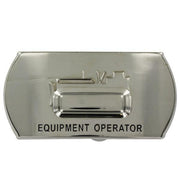 Navy Enlisted Specialty Belt Buckle: Equipment Operator: EO