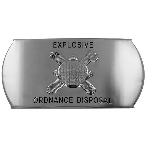 Navy Enlisted Specialty Belt Buckle: Explosive Ordnance Disposal: EOD
