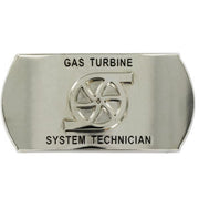 Navy Enlisted Specialty Belt Buckle: Gas Turbine System Technician: GS