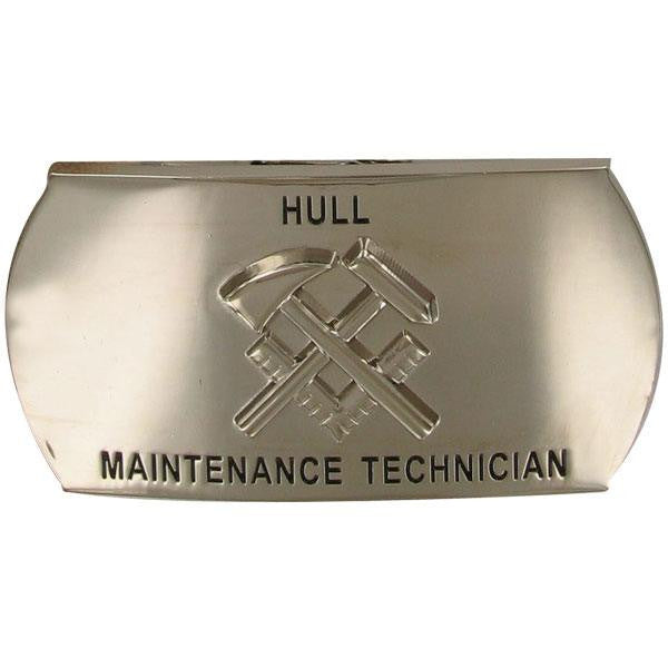 Navy Enlisted Specialty Belt Buckle: Hull Maintenance Technician: HT