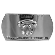Navy Enlisted Specialty Belt Buckle: Interior Communications Electrician