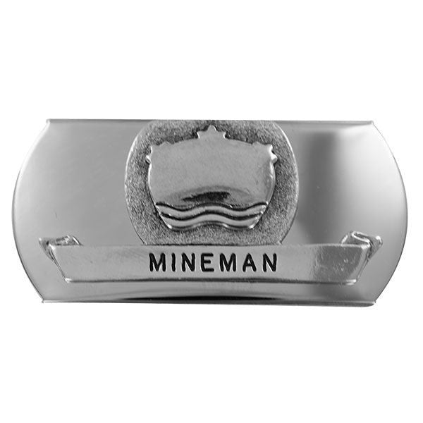Navy Enlisted Specialty Belt Buckle: Mineman: MN