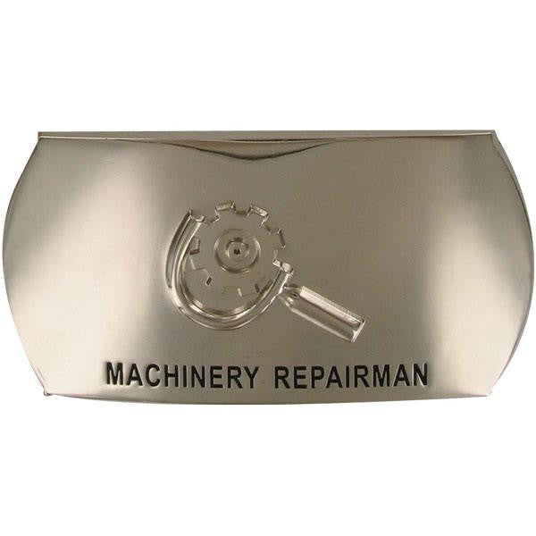 Navy Enlisted Specialty Belt Buckle: Machinery Repairman: MR
