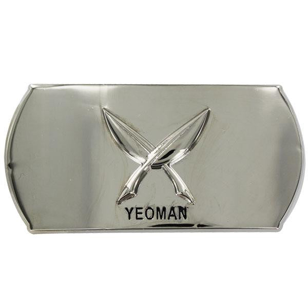Navy Enlisted Specialty Belt Buckle: Yeoman: YN