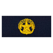 Navy Embroidered Badge: Command at Sea - embroidered on coverall