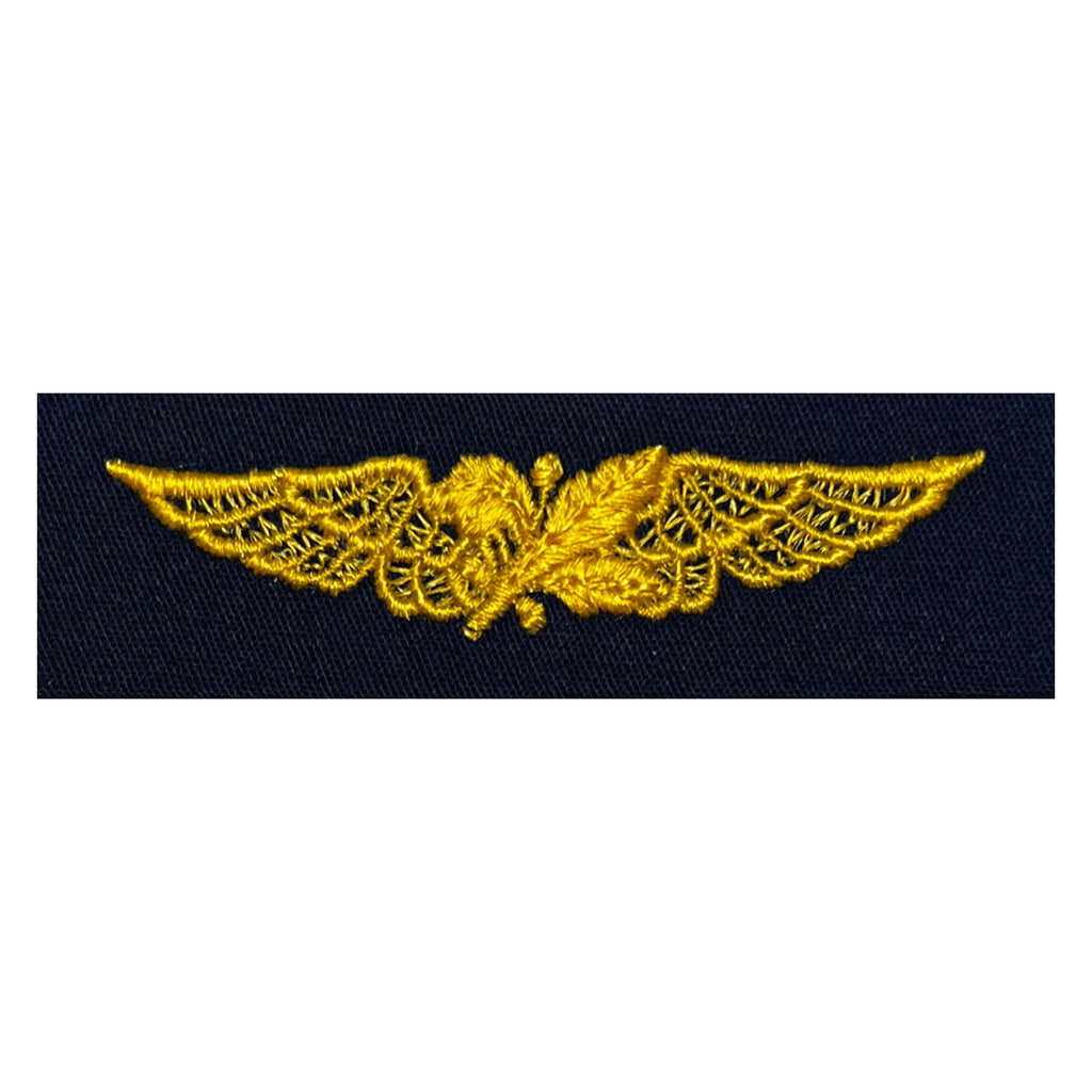 Navy Embroidered Badge: Aviation Supply Officer - coverall