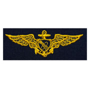 Navy Embroidered Badge: Astronaut - embroidered on coverall