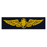 Navy Embroidered Badge: Flight Nurse - embroidered on coverall