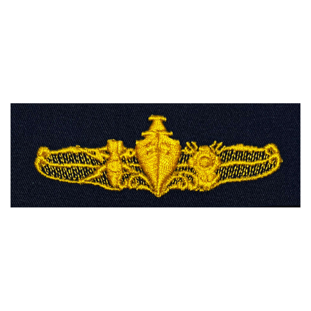 Navy Embroidered Badge: Special Operations Officer - coverall