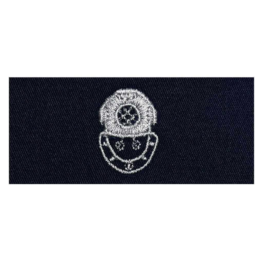 Navy Embroidered Badge: Diver Second Class - embroidered on coverall